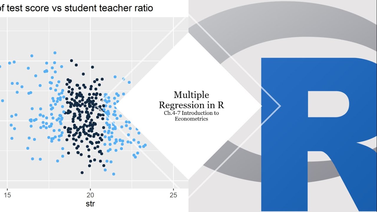 Multiple Linear Regression Using R : Chapter4-7 Stock and Watson