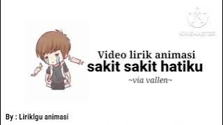 video lirik animasi 😭 sakit sakit hati ku