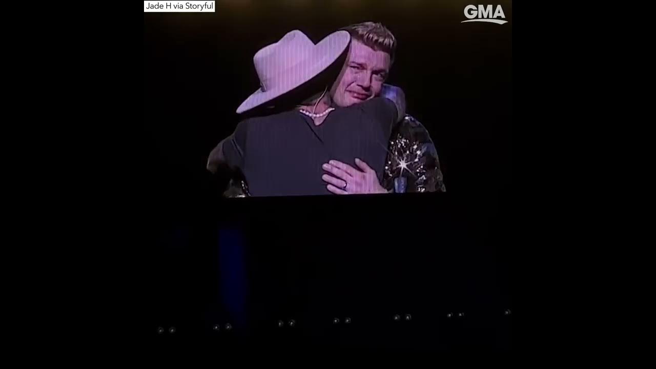 Backstreet Boys pay tribute to Aaron Carter at their concert after his death