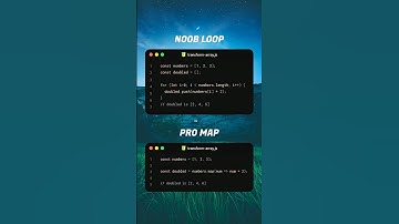 🚀 JavaScript Noob vs Pro method for transforming arrays | #javascript #js #coding