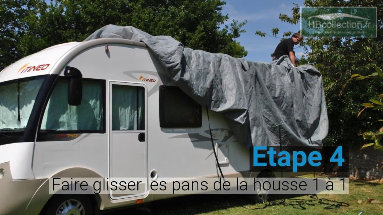 Housse caravane 4 saisons forme profilée - HBCOLLECTION