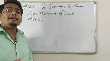 Class 4 chapter 4 THE INTERNET- WEB BROWSERS