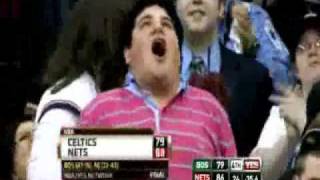 Fat Kid at Nets Game.wmv