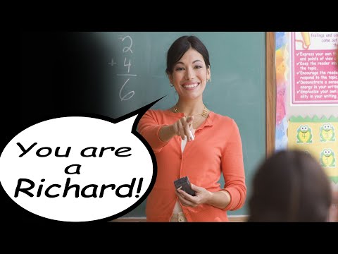 Middle-School TEACHER Calls STRAIGHT Student a RICHARD!!