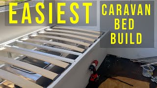SIMPLE & Easy  Bed Build for Caravan, RV or Camper Van