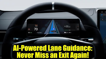 AI-Powered Lane Guidance: Never Miss an Exit Again!
