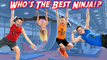 Ninja Warrior Race! Who is the Best NINJA?