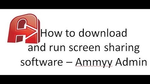 How to download and run Ammyy Admin