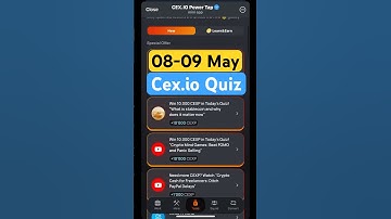 Cex.io Quiz Answers Today 08 & 09 May | Cex.io Daily Quiz | Cex io daily combo | Cex.io daily quiz |