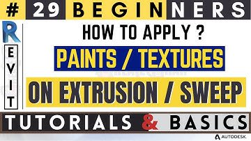 #29 APPLYING PAINTS/TEXTURES ON EXTRUSION/SWEEP / AutoCAD Tutorials हिन्दी में  #createghar