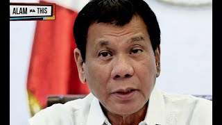 Kung bakit di pantay ang mga mata: Duterte umaming may iniindang sakit | ALAM NA THIS