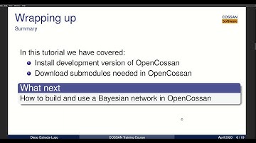 Cossan Training: Install Bayesian Network Toolbox in OpenCossan