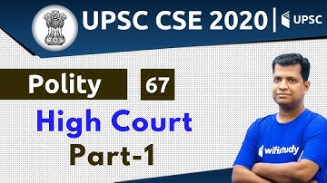 4:00 PM - UPSC CSE 2020 | Polity by Pawan Sir | High Court (Part-1)