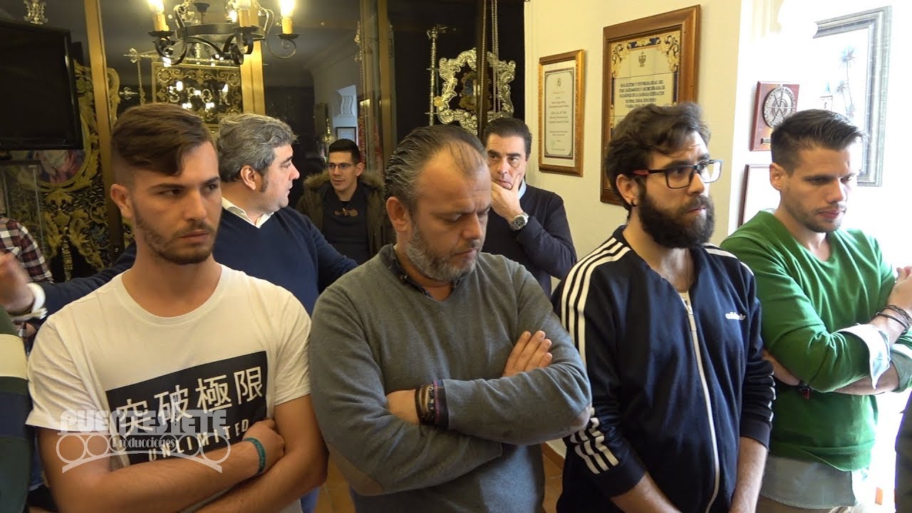 Igualá Costaleros de Palio Hdad. Estudiantes de Huelva. Noviembre de 2018