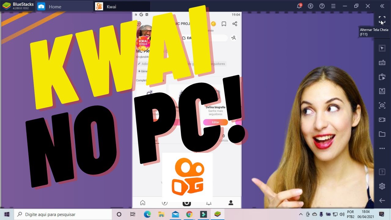 COMO BAIXAR O KWAI NO PC RAPIDO E FACIL 