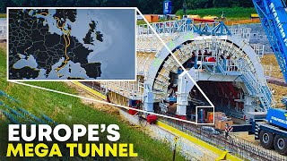 The Insane Scale Of Europe's New Mega Train Tunnel