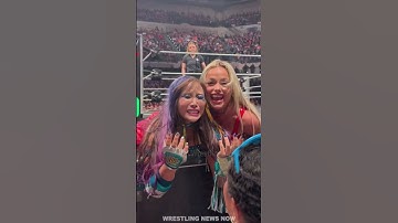 Liv Morgan Makes Kairi Sane Cry During WWE Match on RAW #wwe #rhearipley #livmorgan #kairisane