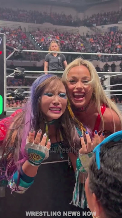 Liv Morgan Makes Kairi Sane Cry During WWE Match on RAW #wwe #rhearipley #livmorgan #kairisane