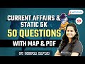 6:00 AM - RRB Group D & SSC 2021 | Current Affairs & Static GK by Shipra Ma'am | 50 Questions