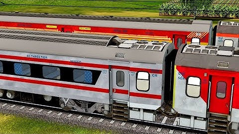 GITANJALI Superfast Express || Diamond Crossing Nagpur Journey PART 1 || Bezel less Coach MSTS