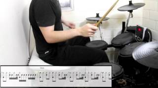 Video thumbnail of "Red Hot Chili Peppers - Californication (Drum Cover) (Play Along Tabs In Video)"