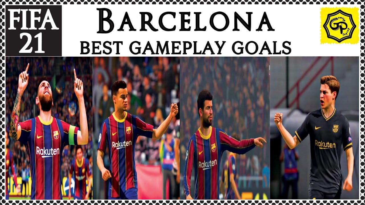 Fifa 21 Barcelona Best Gameplay Goals YouTube