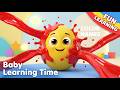 COLOR NAMES With Splash Paint On Egg | English Educational Videos For Kids #eggsurprise #kidssongs