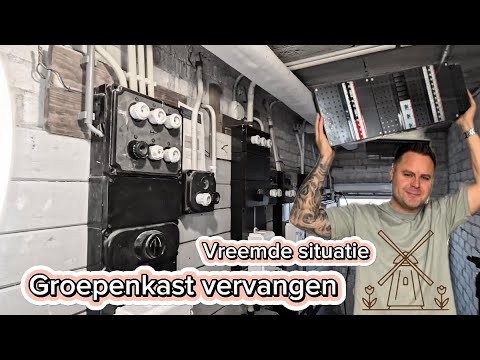 3 fase Groepenkast Vervangen @ Voorburg | Oude stoppenkast naar een nieuwe | Elektricien |