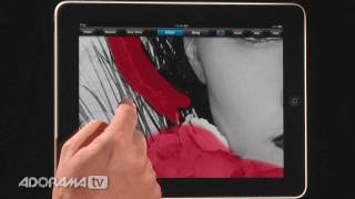 iPad Photography App: ColorSplash: Adorama Photography TV screenshot 2