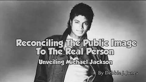 Reconciling The Public Image To The Real Person.