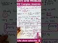 GATE Exam Problem - Complex Analysis | Engineering Mathematics | #gatemathematics #gateexam #math
