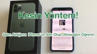 Iphone Satın Aldınız Peki Bu Cihaz Daha Önce Kullanılmış Mı? Hemen Öğrenin