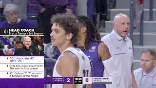 ACU Men's Basketball vs SFA - 12/2/23