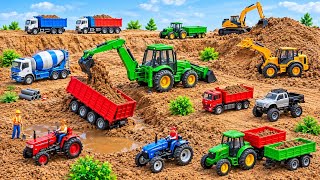 New tractor 🚜 game bachhon ka game new JCB aur tractor game mitii ki khudai screenshot 3