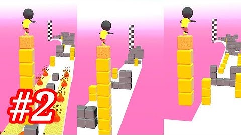 Cube Stack Color Surfer - Cube Surfer - All Levels Gameplay Walkthrough Android,ios #2