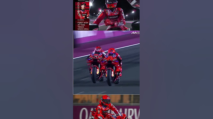 Battle, Pecco Bagnaia vs Marc Marquez in lusail Qatar #motogp #beritamotogp #NSArace