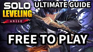 ULTIMATE FREE TO PLAY GUIDE [Solo Leveling Arise] - Plan for Global Release!