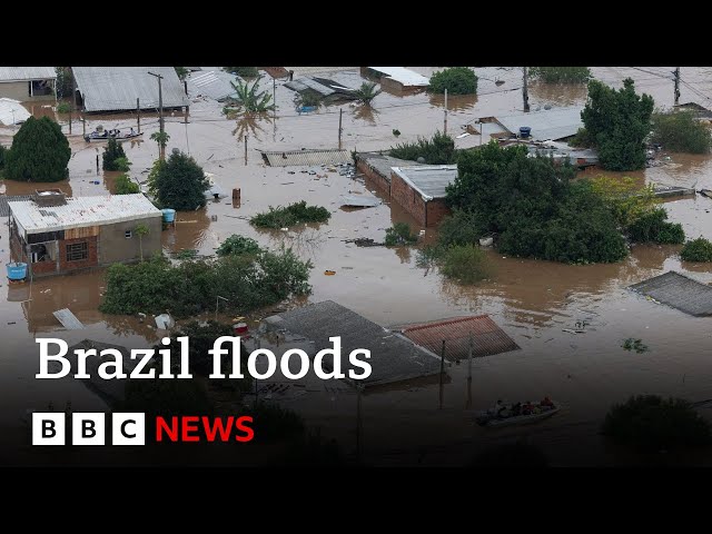 Brazil landslides and massive flooding kills dozens | BBC News