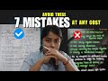 7 Mistakes That Can Cost You Another NEET Drop! || NEET 2026