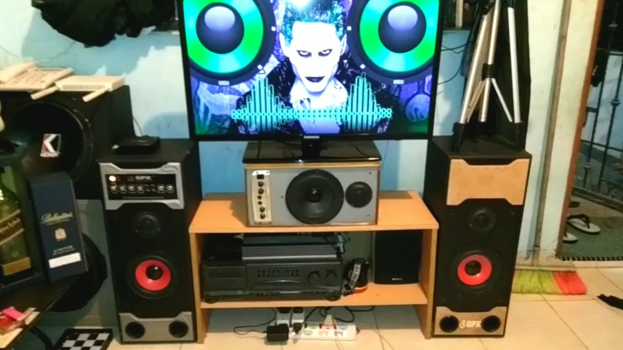 Home theater Bass 600 watt bisa pecah kaca  jendela  kamar 