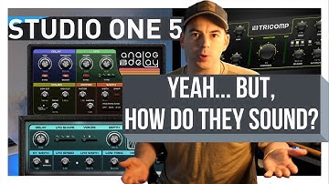 Studio One 5 Features | STOCK PLUGIN UPDATES