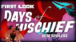 [First Look] Days of Mischief - Spooky Items Reveal | Beta Spoiler | Sky Cotl | Noob Mode