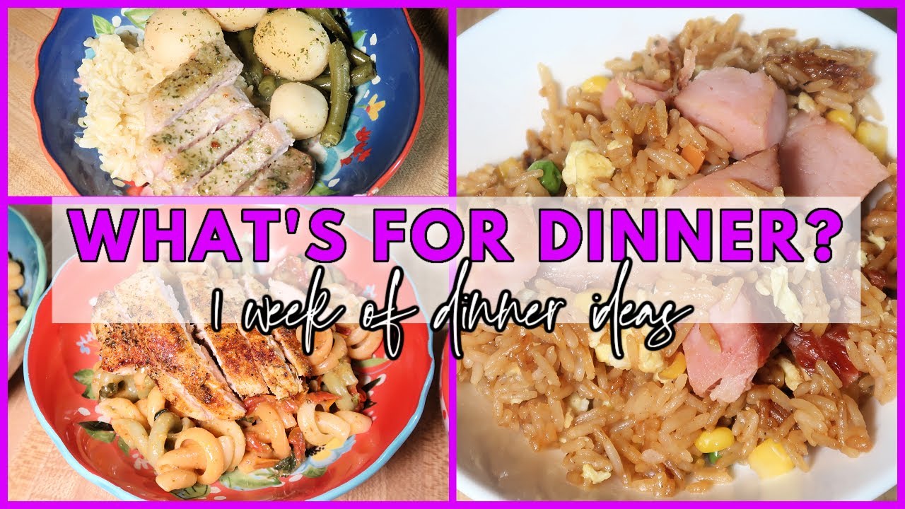 EASY DINNER IDEAS | WHAT'S FOR DINNER? #313 | 7 Real Life Family Meal ...