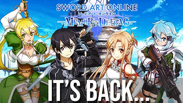 Sword Art Online Memory Defrag Is Back