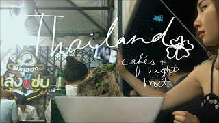 Thailand Food Diary Day 3 Nana Vs Giant Meat Tower Cafes Night Market ꕤ