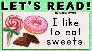 LET'S READ! | PRACTICE READING ENGLISH | SIMPLE SENTENCES FOR KIDS | LEARN TO READ | TEACHING MAMA