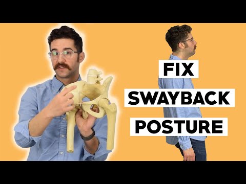 Sway Back Posture Correction Exercises - EASY Step-by-Step Guide (2020)