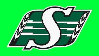 Saskatchewan Roughriders CFL Green Screen Logo Loop Chroma Animation