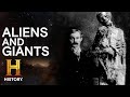 Ancient aliens terrifying giant creatures lived on earth