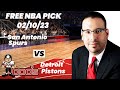 NBA Picks - Spurs vs Pistons Prediction, 2/10/2023 Best Bets, Odds & Betting Tips | Docs Sports